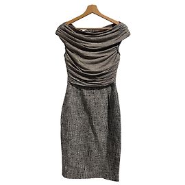Vestido Giambattista Valli T.38 Gris