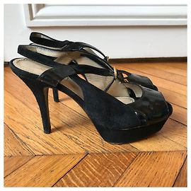 Autre Marque Sandali Yves Saint Laurent T.36,5 Nero