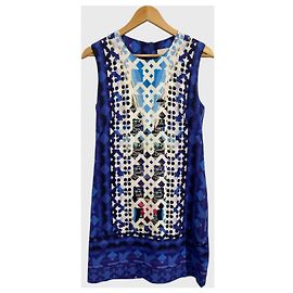 Robe Peter Pilotto bleue T.38 Bleu