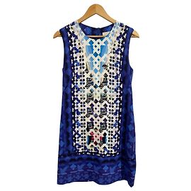 Robe Peter Pilotto bleue T.38 Blue