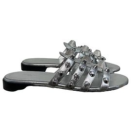 Sandali Balenciaga argento T.37 Metallico