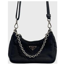 Borsa Prada Re-Edition nera Nero