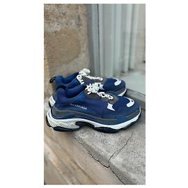 Balenciaga Triple S Sneaker T.40 Blau