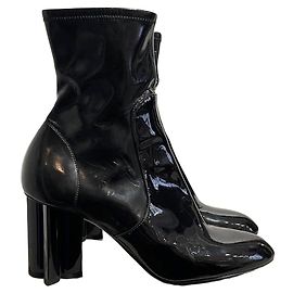 Louis Vuitton Silhouette Stiefeletten T.38 Schwarz