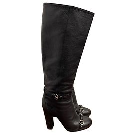 Bottes Dior noires T.40 Black