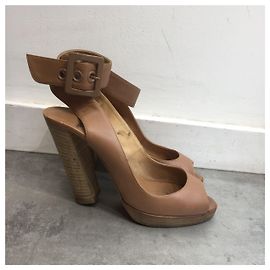 Sandalias Pierre Hardy T.38 Camello