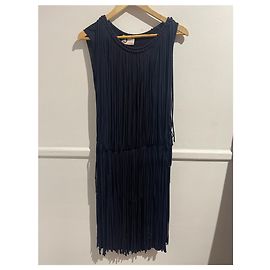 Vestido Lanvin azul marinho T.M Azul