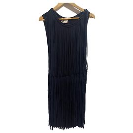 Robe Lanvin bleu marine T.M Bleu
