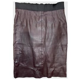 Jupe Dolce & Gabbana bordeaux T.40 Bordeaux