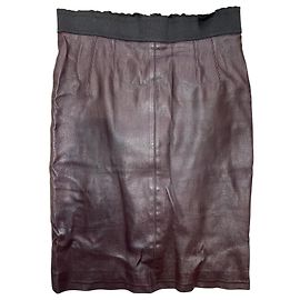 Jupe Dolce & Gabbana bordeaux T.40 Dark red