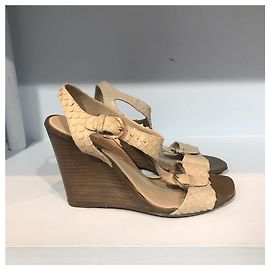 Sandali Sergio Rossi beige T.36,5 Beige