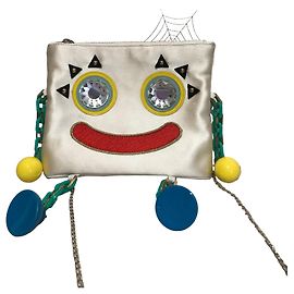 Borsa Charlotte Olympia crema Crudo