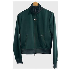 Courreges Veste Courrèges verte T.L Green