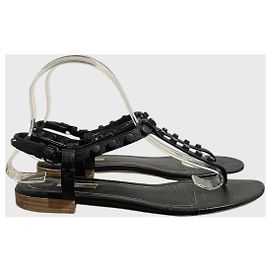 Sandali Balenciaga neri T.38 Nero