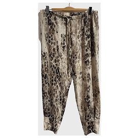 Pantalones Roberto Cavalli beige T.40 Beige