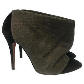Iro Grey Suede Pointed Toe Boots Size 36 Grey