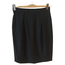 Stella Mc Cartney Falda Stella McCartney negra T.38 Negro