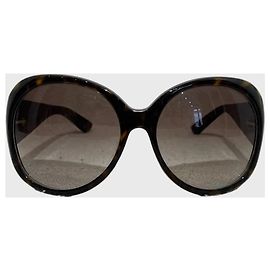 Gafas Gucci carey marrón Castaño