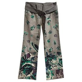 Jeans Roberto Cavalli T.40 Cinza