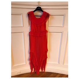 Robe Givenchy rouge T.36 Rouge