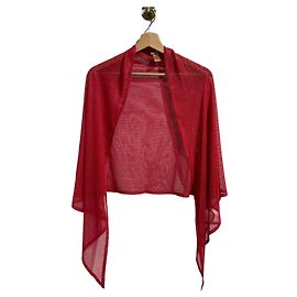Pareô Eres vermelho de poliéster Vermelho