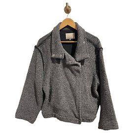 Iro Perfecto jacket grey cotton Grey