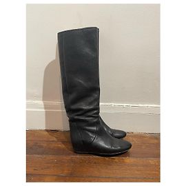 Bottes Lanvin noires T.36 Noir