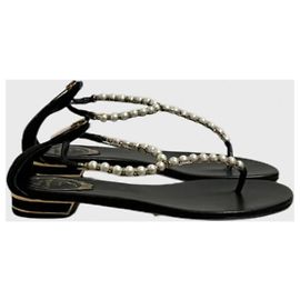 Sandales Rene Caovilla T.36,5 Black