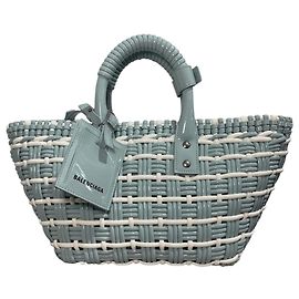 Cesto Balenciaga Bistro XS Blu