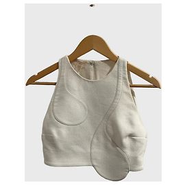 Top Giambattista Valli blanc T.34 Blanc