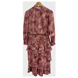 Autre Marque Robe Saloni rose T.38 Pink