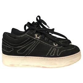 Baskets Jimmy Choo noires T.37,5 Noir