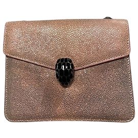 Sac Bulgari Serpenti rose Rose
