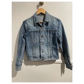 Autre Marque Casaco Saint Laurent em denim T.XS Azul