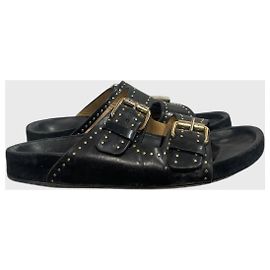 Isabel Marant Etoile Sandálias Isabel Marant pretas T.37 Preto