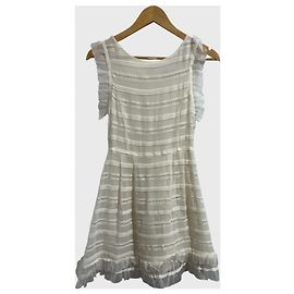 Robe Red Valentino blanche T.M White