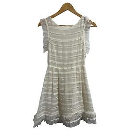 Robe Red Valentino blanche T.M White