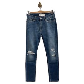 Jeans Iro Slim Fit Azul de Algodón Talla 24 Azul