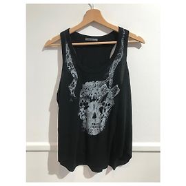 Canotta Alexander McQueen nera T.38 Nero