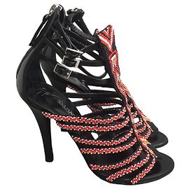 Balmain Sandales Giuseppe Zanotti T.36 Rouge