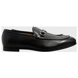 Mocassins Gucci noirs T.42 Black