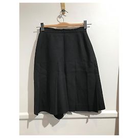 Jupe Chanel noire T.36 Noir