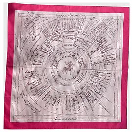 Hermès Foulard Hermes Eyliner Pink