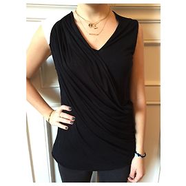 Top Givenchy Noir T.M Negro