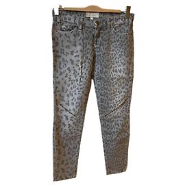 Jeans Current Elliott leopard T.25 Grey