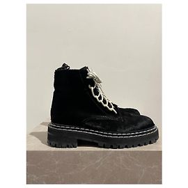 Proenza Schouler Stiefeletten schwarz T.37,5 Schwarz