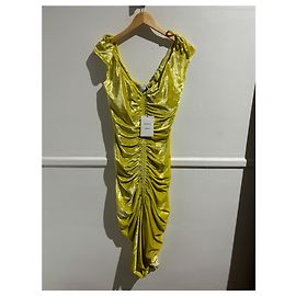 Robe Bottega Veneta jaune T.34 NEUVE Jaune