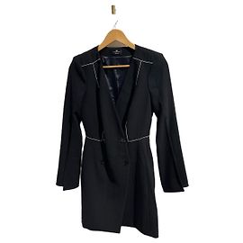 Robe Elisabetta Franchi noire T.XS Noir