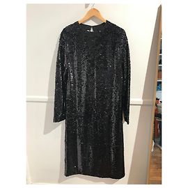 Robe Alexander McQueen noire T.36 Noir