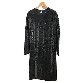 Vestido Alexander McQueen negro T.36 Negro